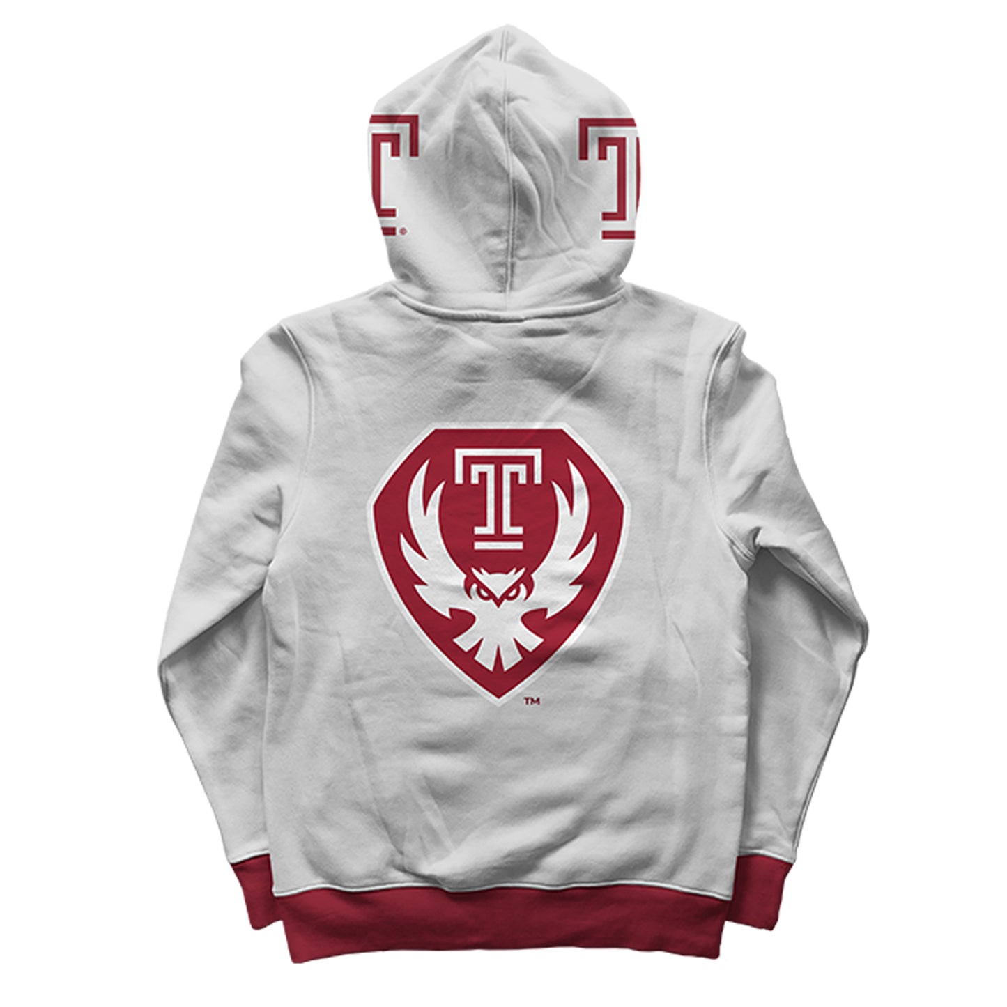 Temple University Tailgate White Hoodie