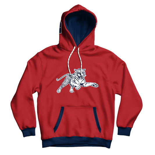 Jackson State University Classic Red Pullover Hoodie