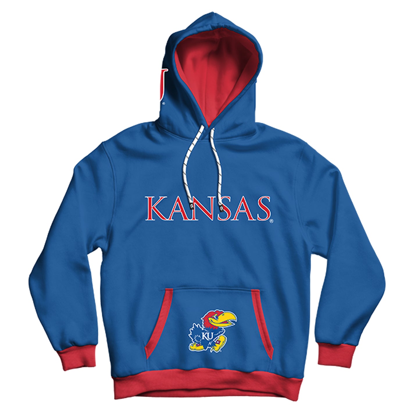 University of Kansas Rally Blue Pullover Hoodie