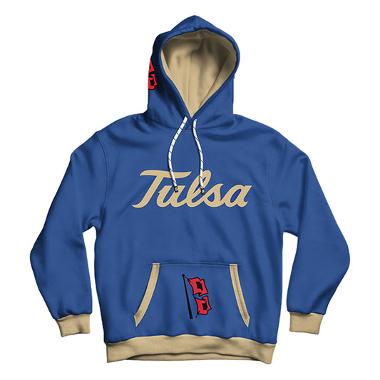 University of Tulsa Rally Blue Pullover Hoodie