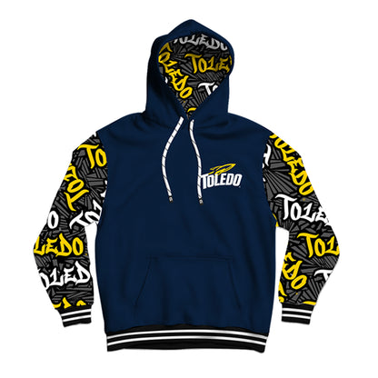 University of Toledo Wildstyle Navy Pullover Hoodie