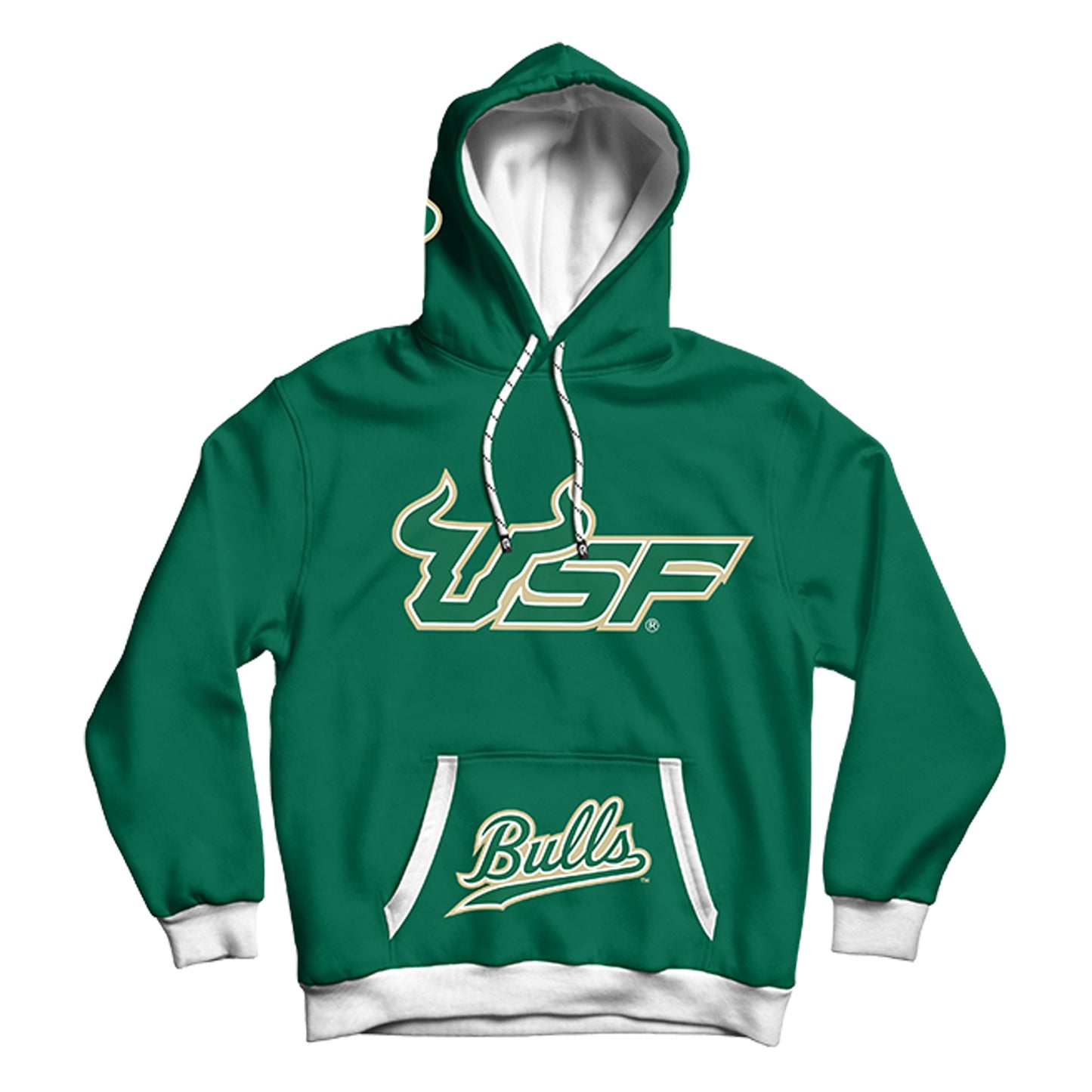 University of South Florida Rally Green Pullover Hoodie