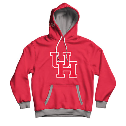 University of Houston Classic Red Pullover Hoodie