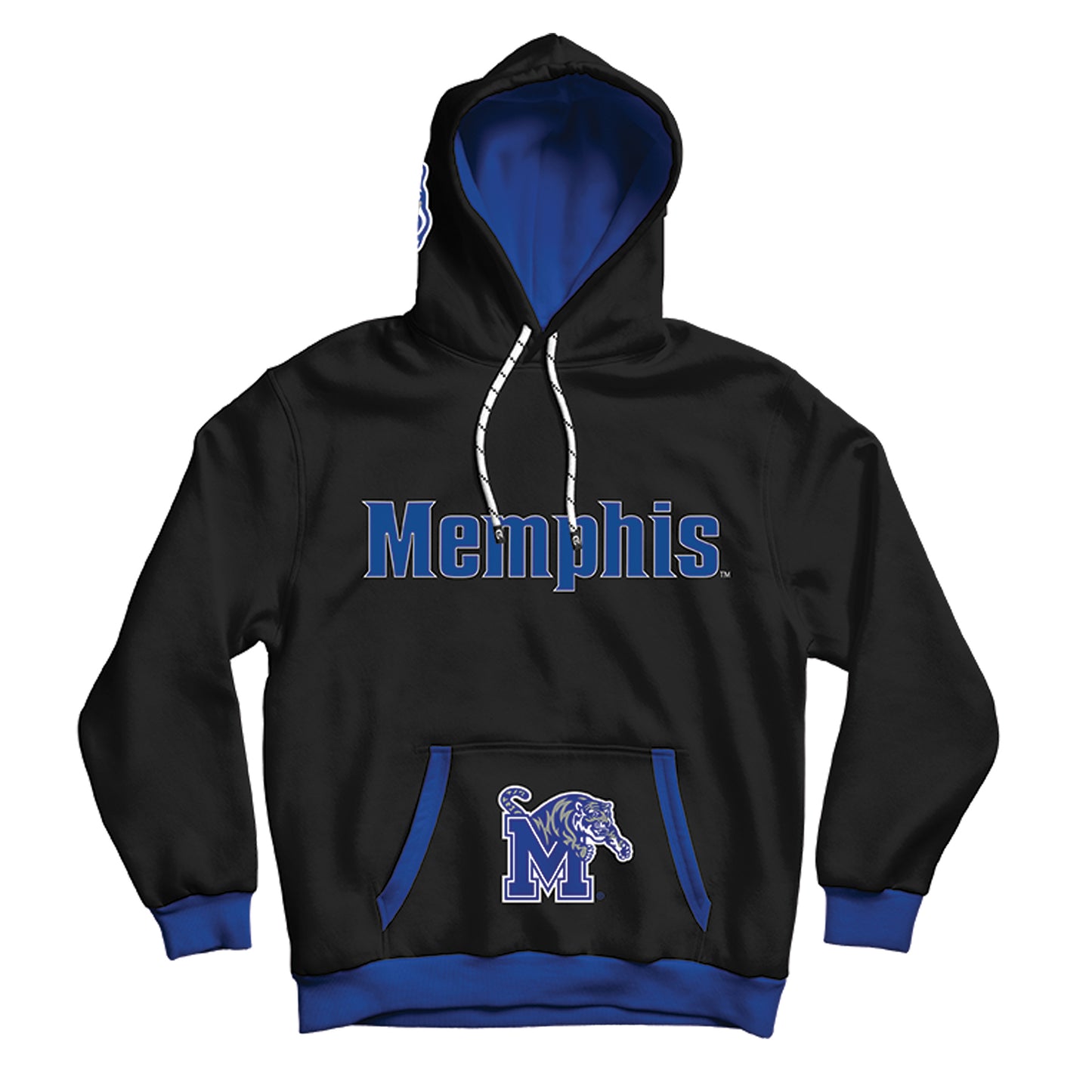 University of Memphis Rally Black Pullover Hoodie