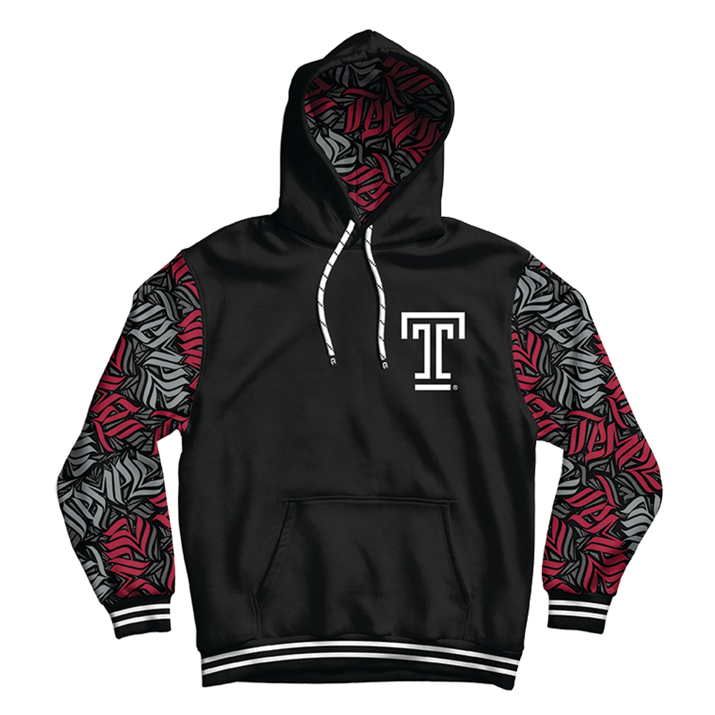 Temple University Wildstyle Pullover Hoodie