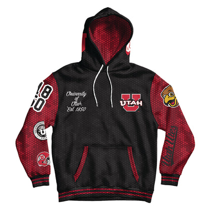 University of Utah Varsity Pullover Hoodie