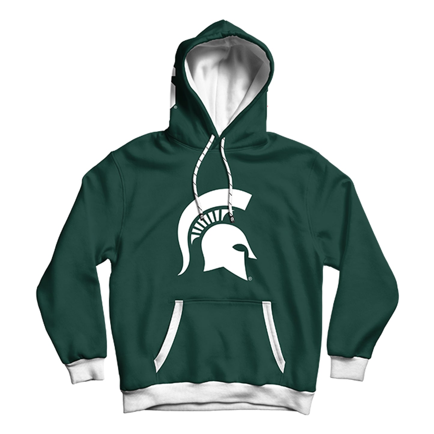 Michigan State University Classic Green Pullover Hoodie