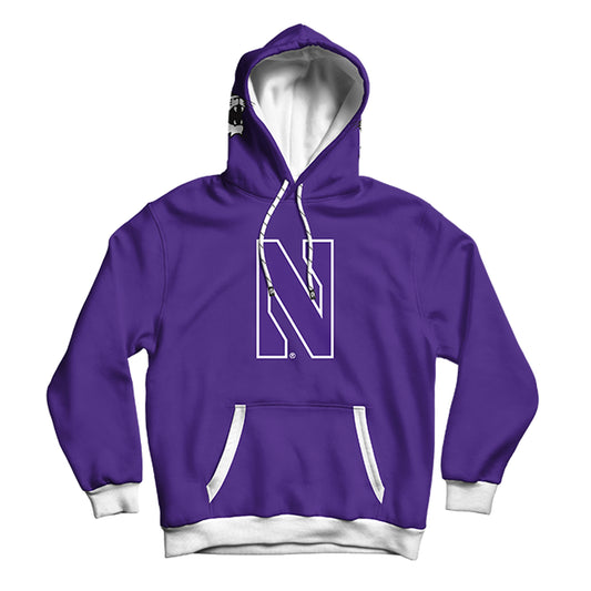 Northwestern University Classic Purple Pullover Hoodie