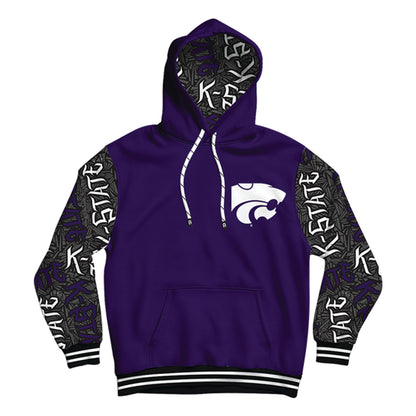 Kansas State University Wildstyle Purple Pullover Hoodie