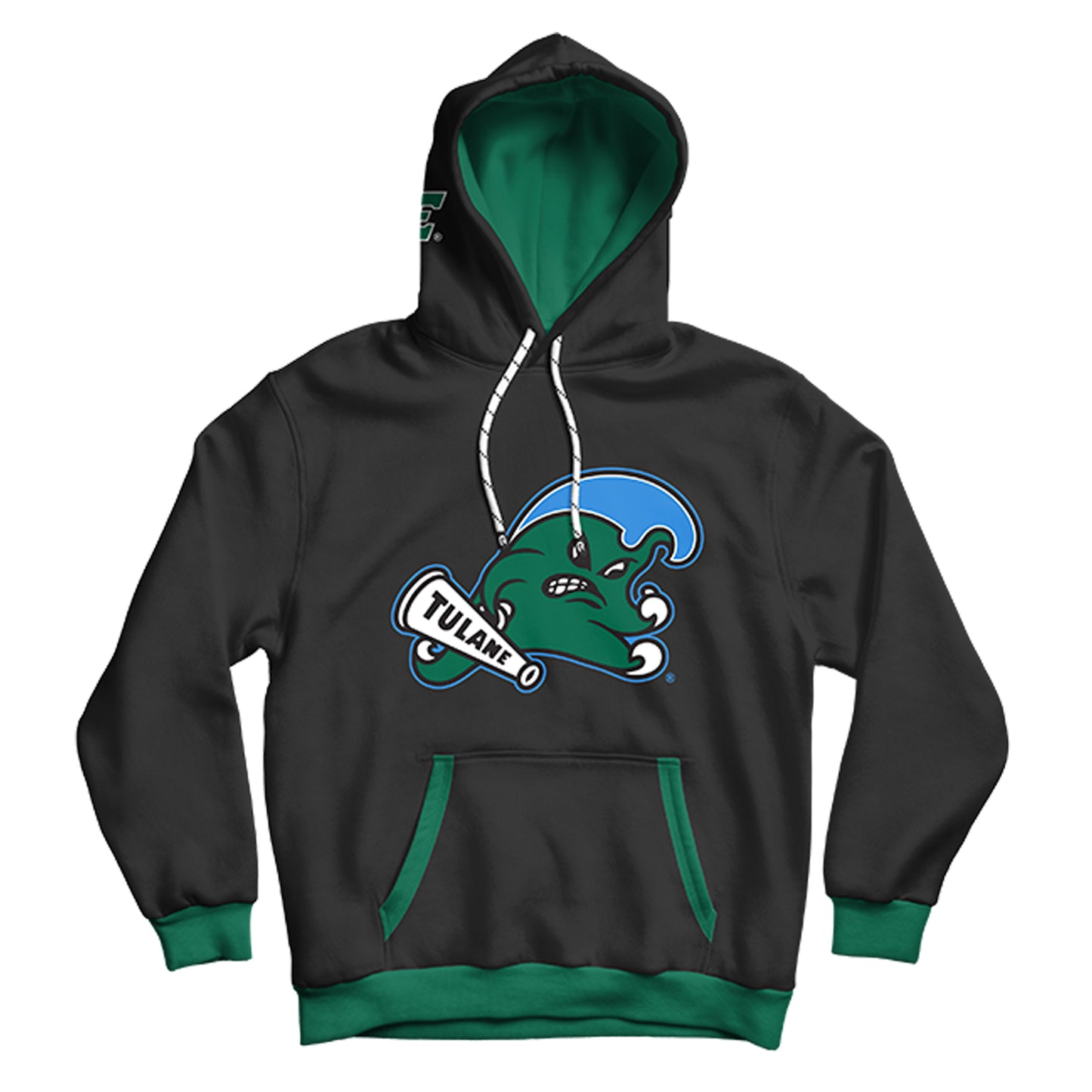 Tulane University Classic Black Pullover Hoodie