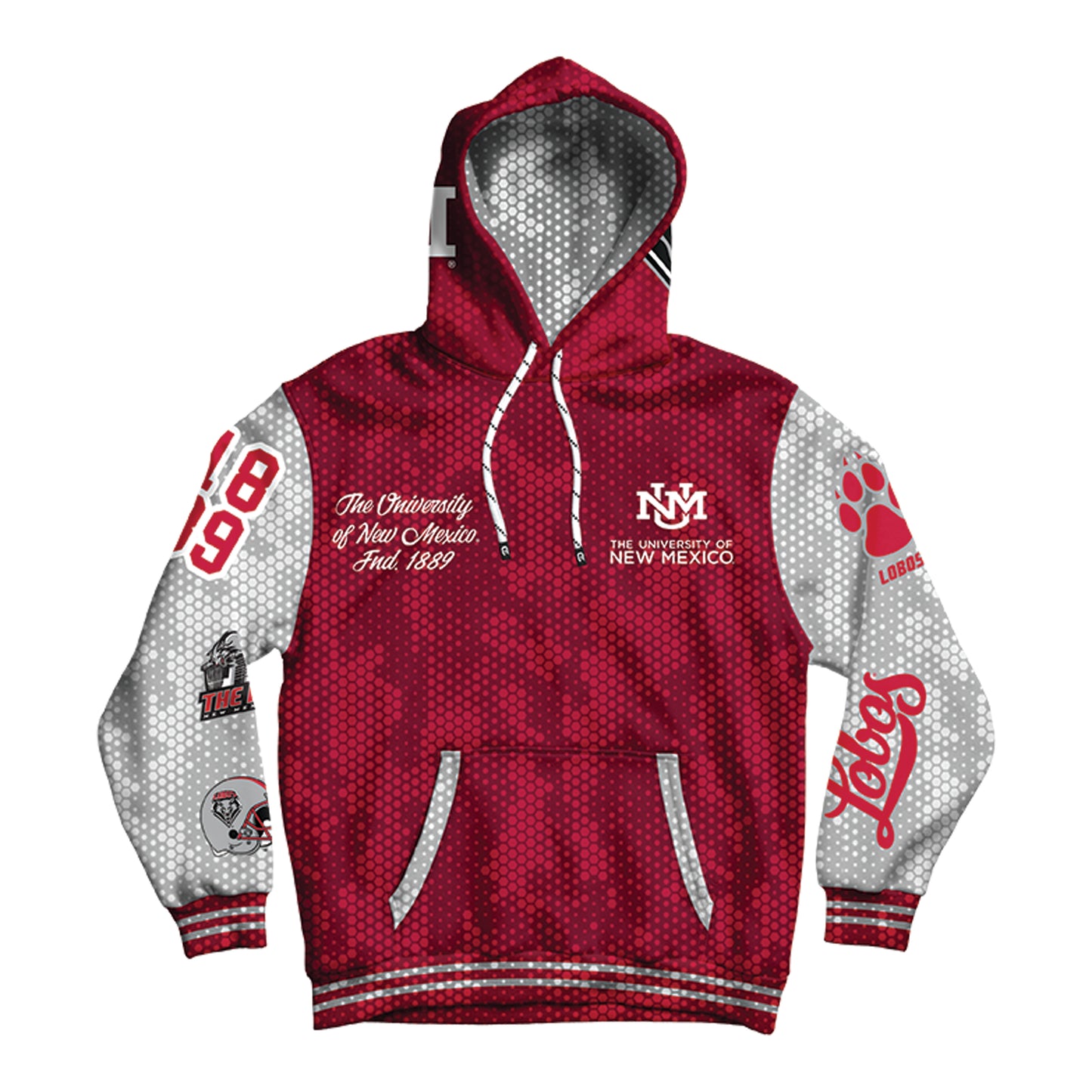 University of New Mexico Varsity Pullover Hoodie