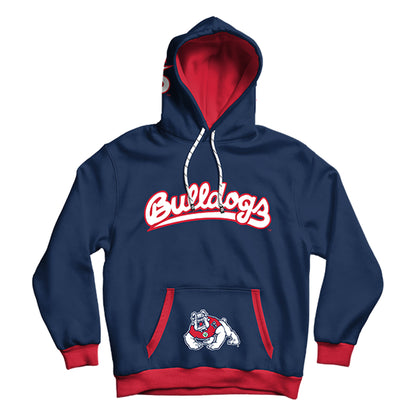 Fresno State University Rally Blue Pullover Hoodie