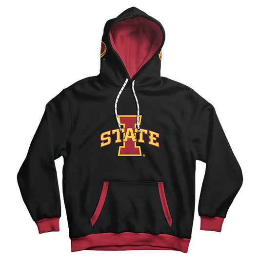 Iowa State University Classic Black Pullover Hoodie