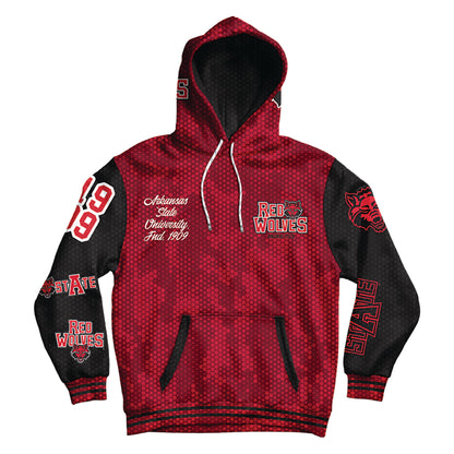 Arkansas State University Varsity Pullover Hoodie