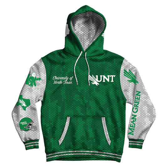 University of North Texas Varsity Pullover Hoodie