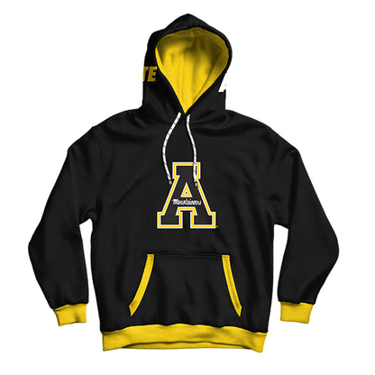 Appalachian State University Classic Black Pullover Hoodie