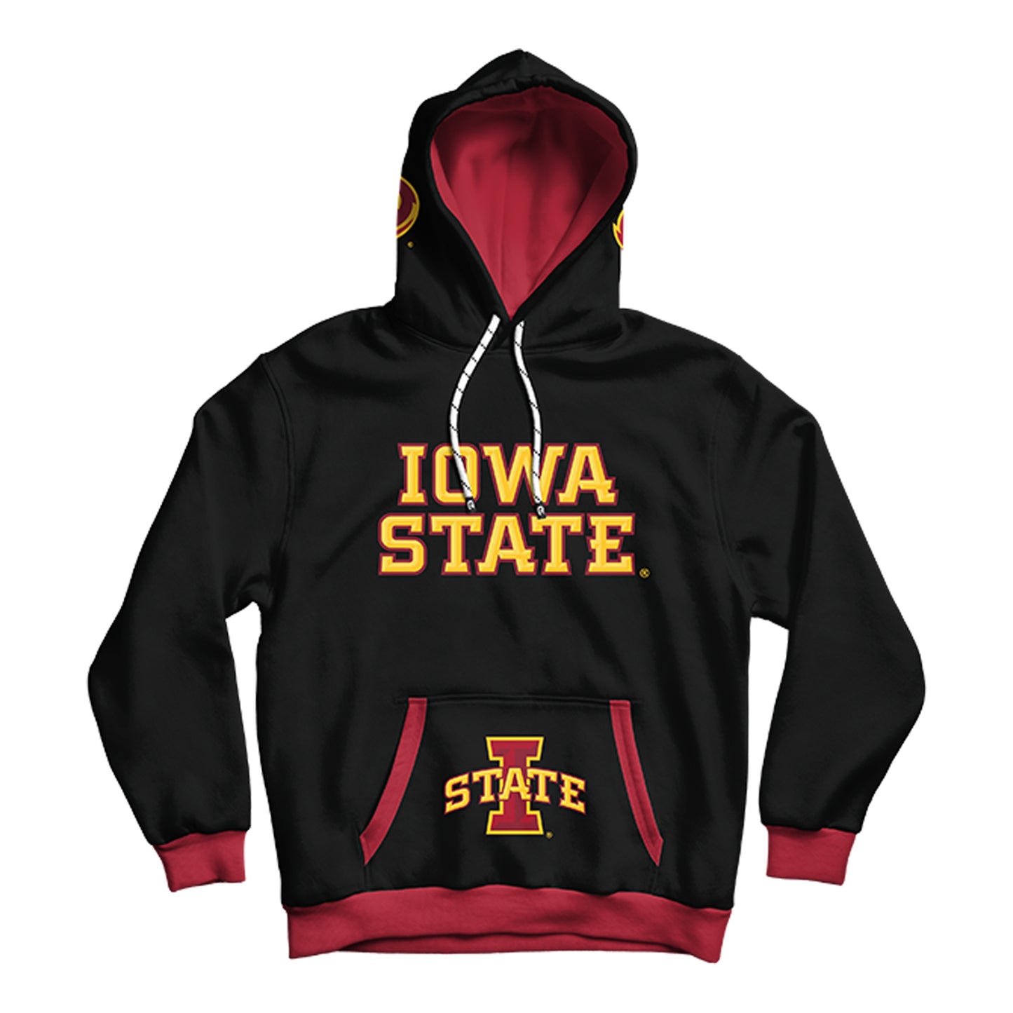 Iowa State University Rally Black Pullover Hoodie