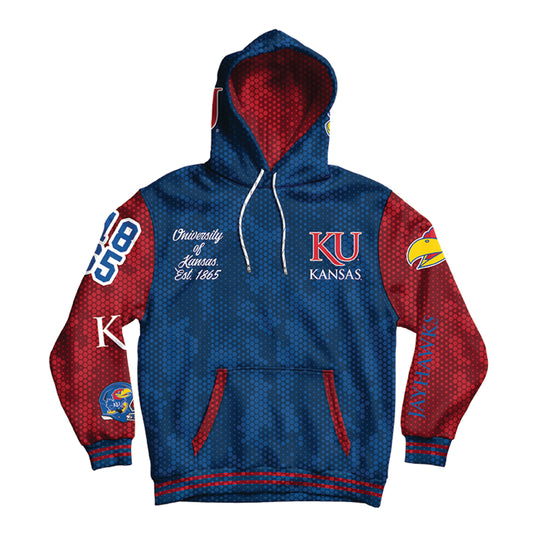 University of Kansas Varsity Pullover Hoodie