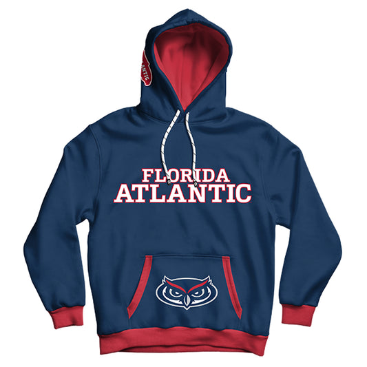 Florida Atlantic University Rally Blue Pullover Hoodie