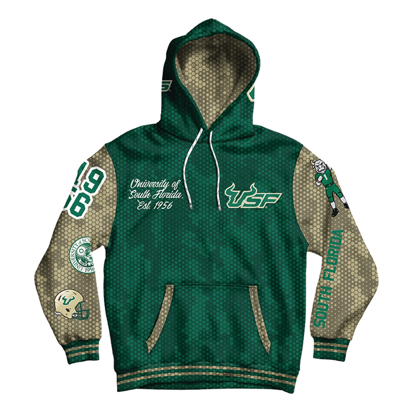 USF Varsity Pullover Hoodie