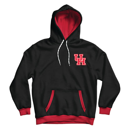 University of Houston Crest Black Pullover Hoodie