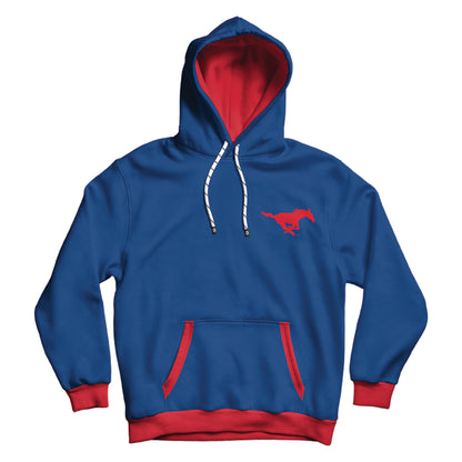 SMU Crest Pullover Hoodie