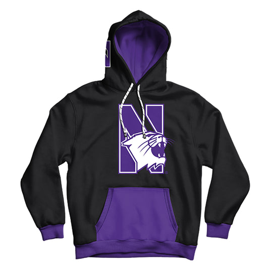 Northwestern University Tailgate Black Hoodie