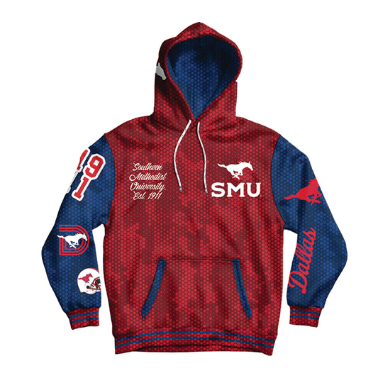 SMU Varsity Pullover Hoodie