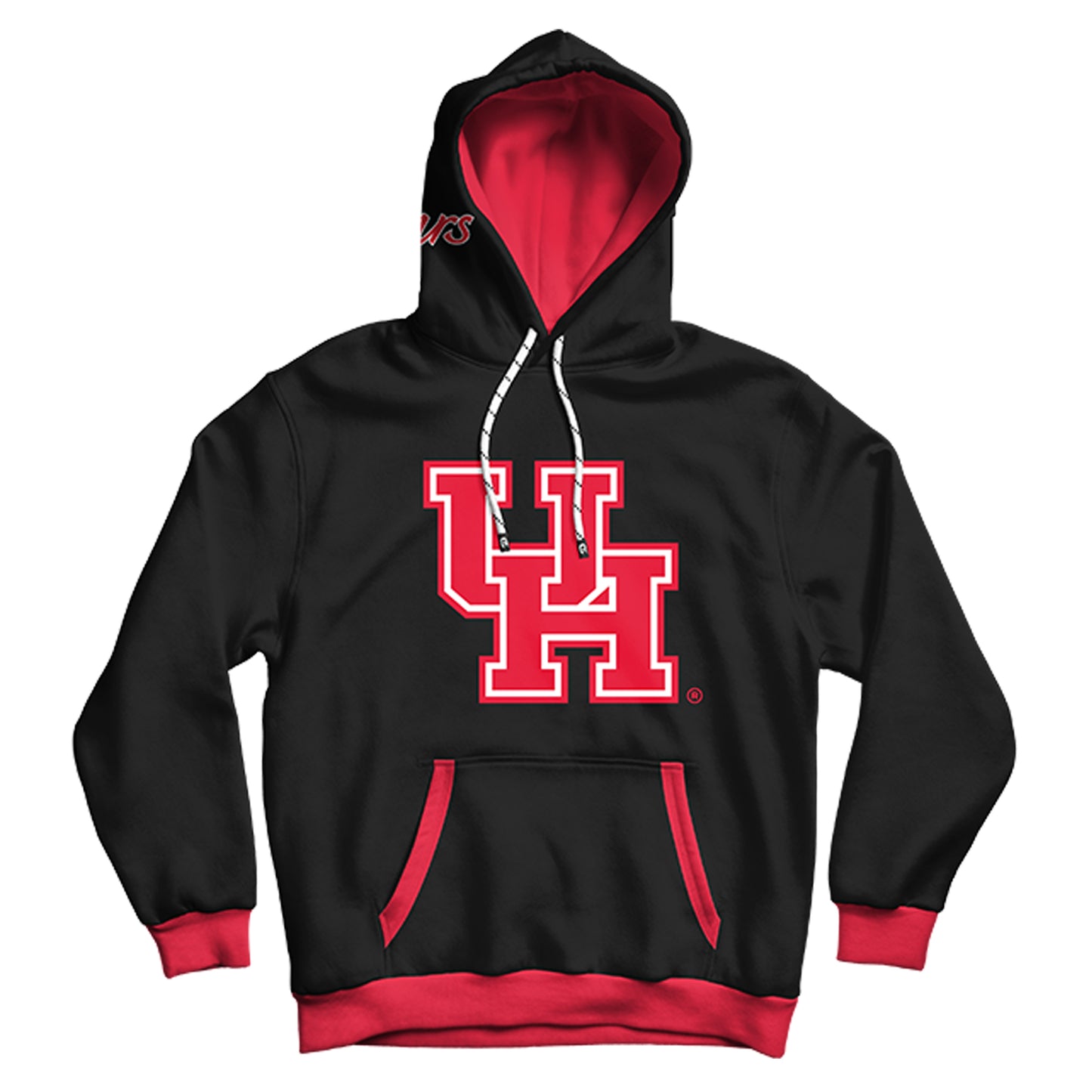 University of Houston Classic Black Pullover Hoodie