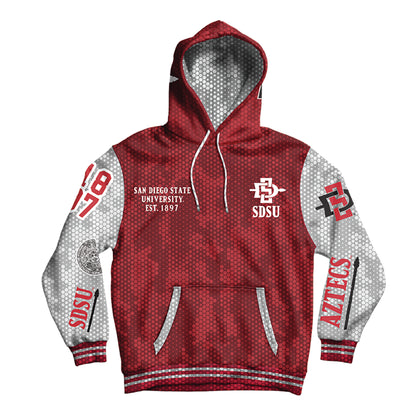 San Diego State University Varsity Pullover Hoodie