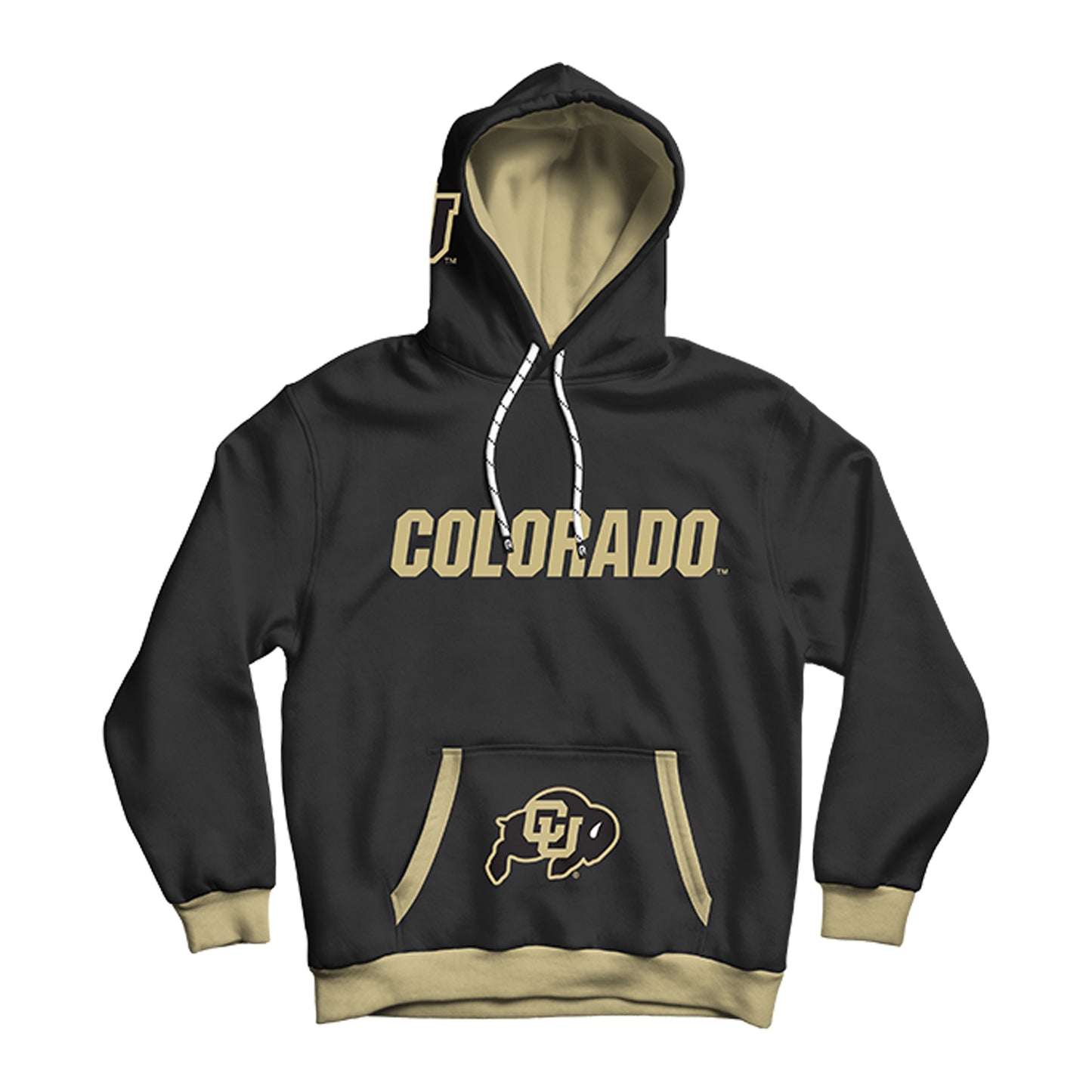 University of Colorado Rally Black Pullover Hoodie