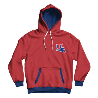 Louisiana Tech University Crest Pullover Hoodie