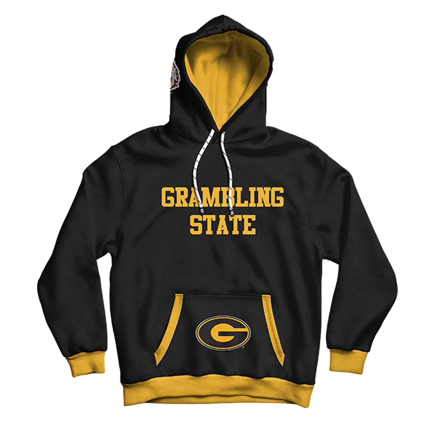 Grambling State University Rally Black Pullover Hoodie