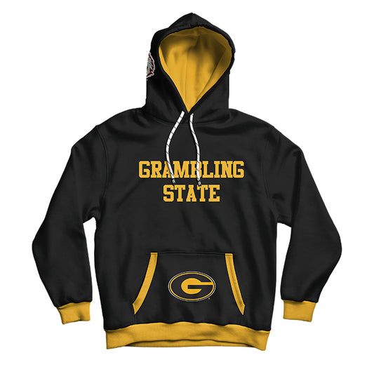 Grambling State University Rally Black Pullover Hoodie