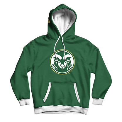 Colorado State University Classic Green Pullover Hoodie