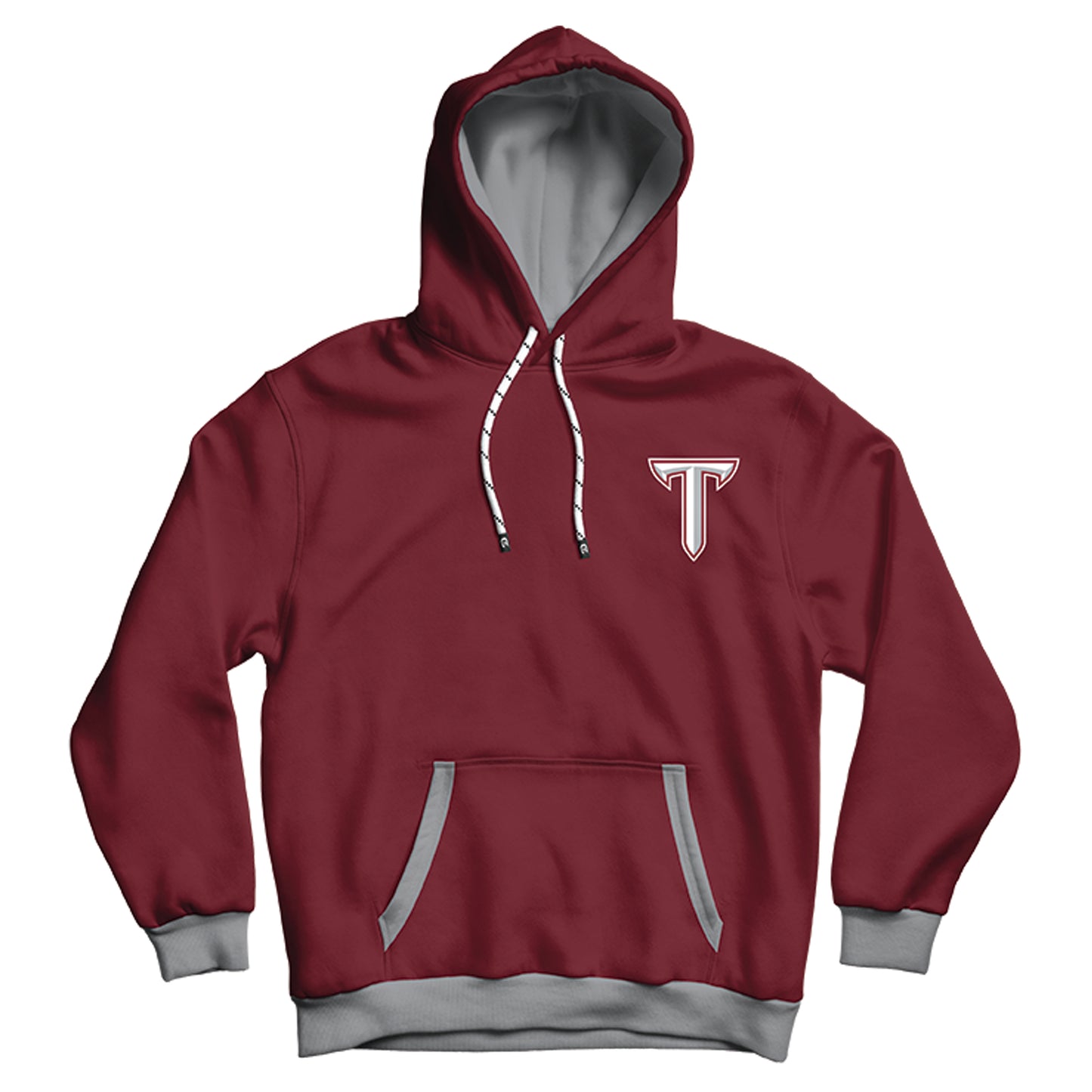 Troy University Crest Pullover Hoodie