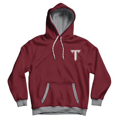 Troy University Crest Pullover Hoodie