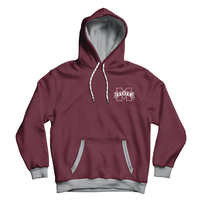 Mississippi State University Crest Pullover Hoodie