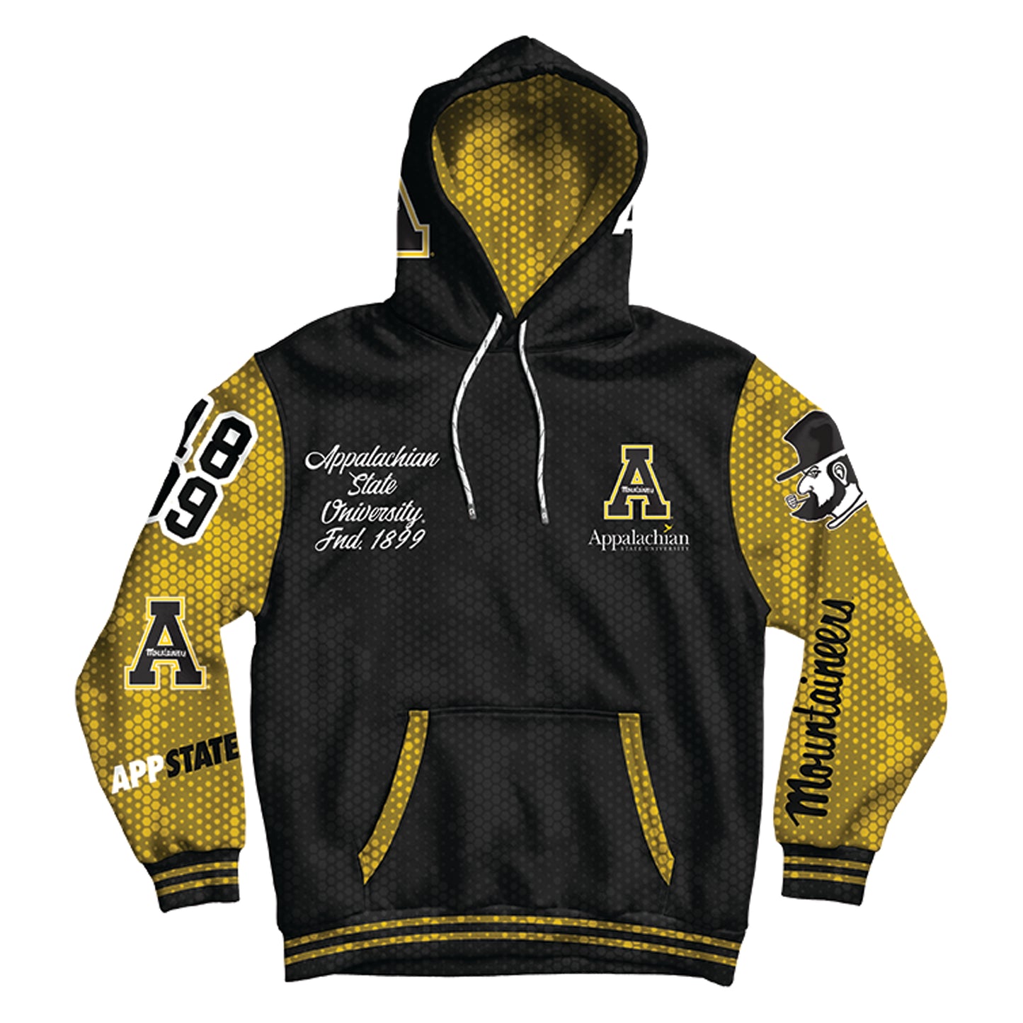 Appalachian State University Varsity Pullover Hoodie