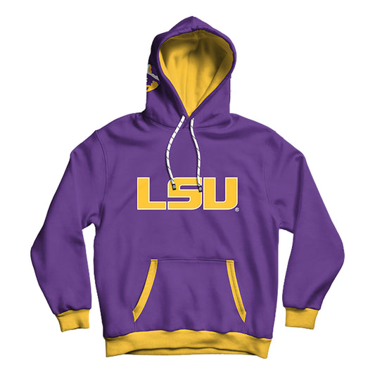 LSU Classic Purple Pullover Hoodie