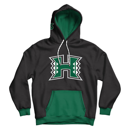 University of Hawaii Tailgate Black Hoodie