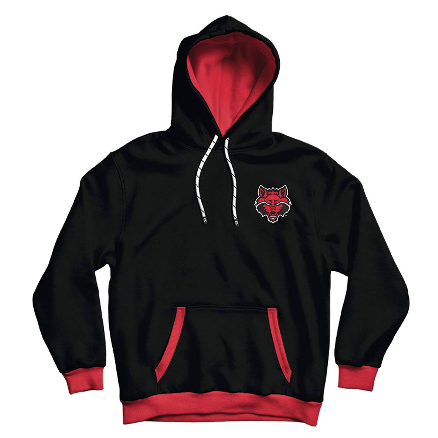 Arkansas State University Crest Pullover Hoodie