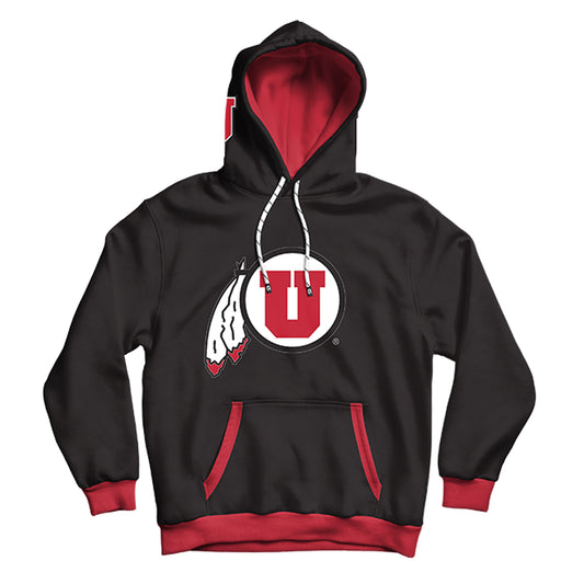 University of Utah Classic Black Pullover Hoodie