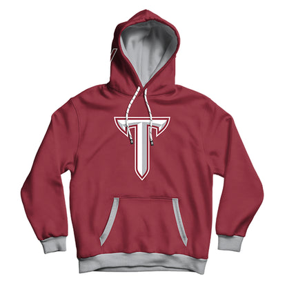 Troy University Classic Maroon Pullover Hoodie