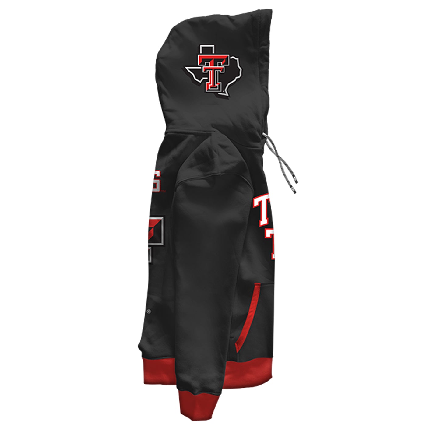 Texas Tech University Rally Black Pullover Hoodie