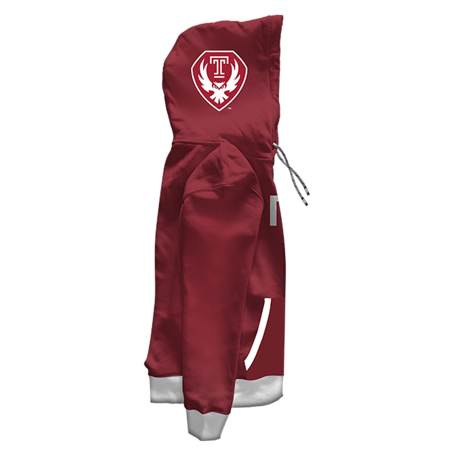 Temple University Classic Maroon Pullover Hoodie