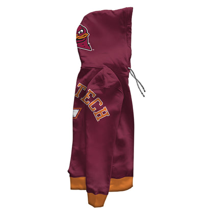 Virginia Tech University Crest Pullover Hoodie