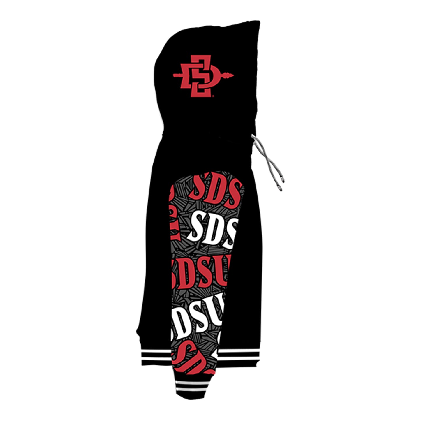 San Diego State University Wildstyle Pullover Hoodie