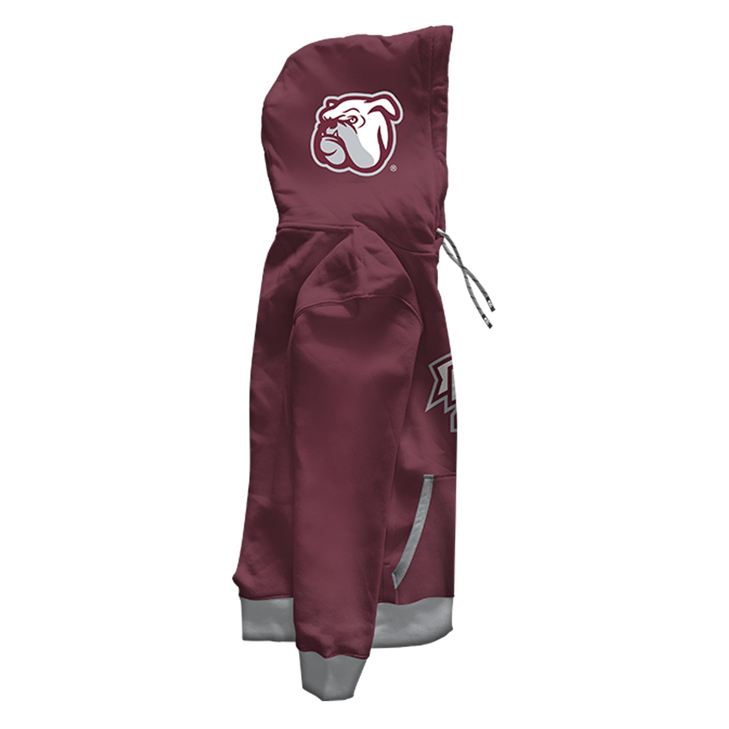 Mississippi State University Classic Maroon Pullover Hoodie