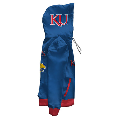 University of Kansas Rally Blue Pullover Hoodie